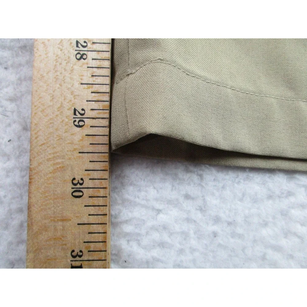Bluffworks Pants Mens Size 37x30 Original Regular Fit Chino Beige Made In USA